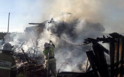 22 июня в Мордовии сгорел дом