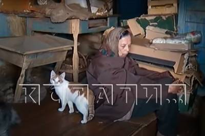 Россиянка с матерью одичали в полных мертвых крыс и кошек развалинах