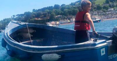 Десятилетний мальчик спас унесенную в море женщину