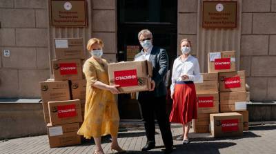 Белорусский Красный Крест и The Coca-Cola Foundation закупили для медиков 47,6 тыс. респираторов