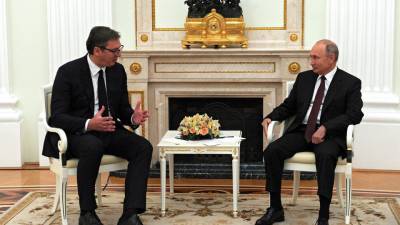 Лидер Сербии: «Мне было очень важно услышать мнение и анализ ситуации от президента Путина»