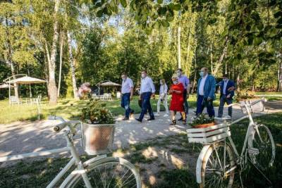 В Курске пикник-парк «Новая Боевка» завершен на 80 процентов