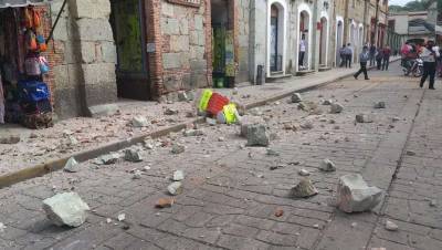 Угрозу цунами объявили после сильного землетрясения в Мексике