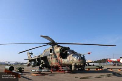 Россия передала ВВС Казахстана четыре ударных вертолета Ми-35М