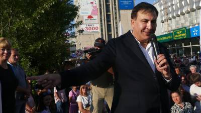 Саакашвили рассказал о походе в ночной клуб в Грузии с Трампом