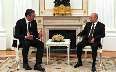 Состоялась встреча Путина и президента Сербии Вучича