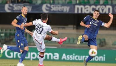 "Кальяри" прервал безвыигрышную серию из 12 матчей в чемпионате Италии