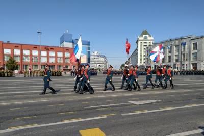В Новосибирске прошёл Парад Победы