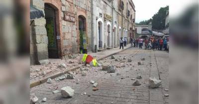 В Мексике произошло мощное землетрясение магнитудой 7,4 (видео)