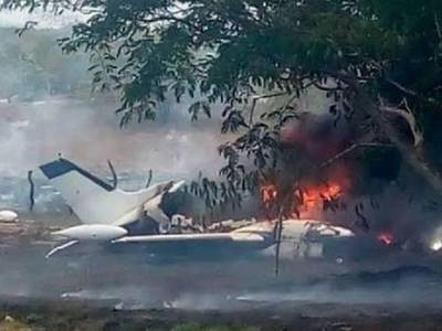 В Мексике разбился легкомоторный самолет, погибли дети