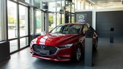 Mazda в мае снизила продажи в России на 61%