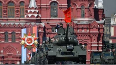 Прямая трансляция Парада на Красной площади в честь 75-летия Победы