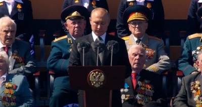 Путин поздравил россиян с 75-й годовщиной Победы в Великой Отечественной войне