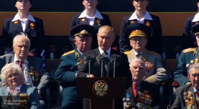 Горячо поддержавший речь Путина на параде Победы ветеран попал на видео