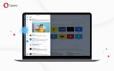 Новая версия браузера Opera получила встроенный Twitter, обновленный виджет погоды и другие улучшения