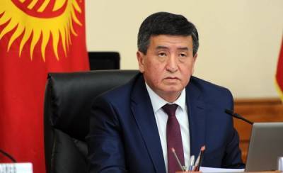 Президент Киргизии не присутствовал на параде из-за коронавируса в его делегации