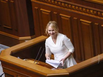 Белькова, которая сложила мандат народного депутата, стала топ-менеджером "Оператора ГТС Украины"