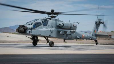 Индия перебросила боевые вертолеты «Апач» в район конфликта с Китаем