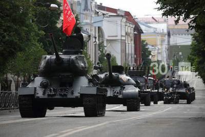 Парад Победы в Казани прошел без зрителей и салюта