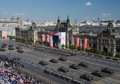 В Москве на Красной площади завершился парад Победы