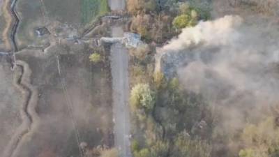 "Никто из оккупантов не убежал": в ВСУ показали видео уничтожения минометной позиции россиян, которые бомбили мирных жителей и Объединенные силы