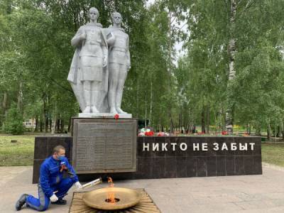 "Газпром газораспределение Сыктывкар" газифицировала мемориал "Никто не забыт" в Емве