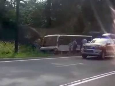 Автобус с пассажирами попал в смертельное ДТП под Киевом