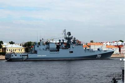 В Средиземное море вошел фрегат Черноморского флота «Адмирал Макаров»