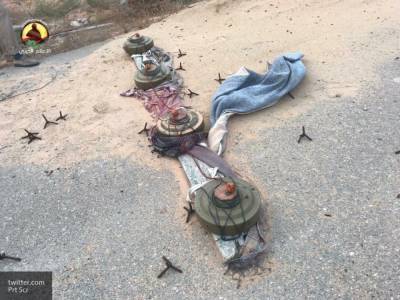 Боевики ПНС Ливии использовали советские мины для создания нового фейка о ЧВК "Вагнера"