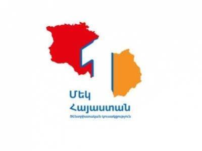 Партия «Единая Армения»: Происшедшее - конституционный переворот
