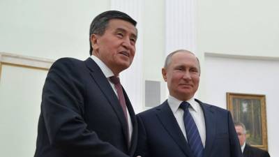 Президент Киргизии созвонился с Путиным