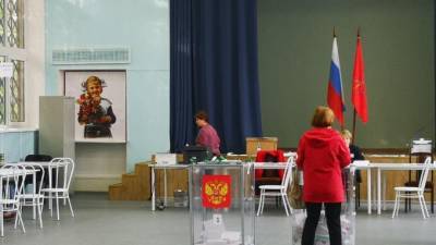 Время работы избирательных участков в Петербурге изменилось