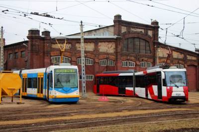В Калининском районе Петербурга изменятся маршруты трамваев из-за дорожных работ