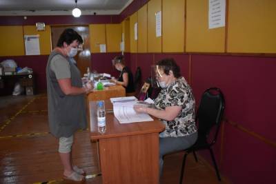 Жители Западновинского района Тверской области голосуют за поправки в Констутицию