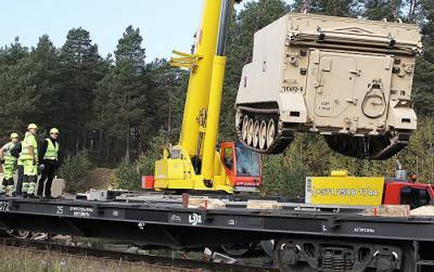 Rail Baltica на службе НАТО: Минобороны предлагает построить ветку до Адажской базы