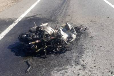 В Тамбовской области погиб мотоциклист
