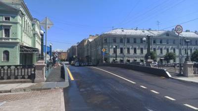 В Петербурге открыли движение по Торговому мосту после капитального ремонта