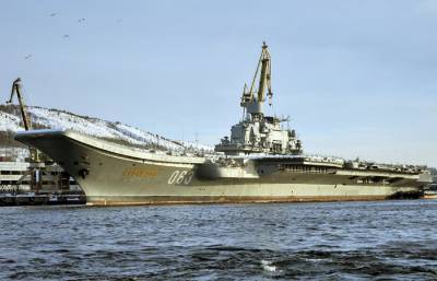 Авианосец "Адмирал Кузнецов" вернется в состав ВМФ после ремонта в 2022 году