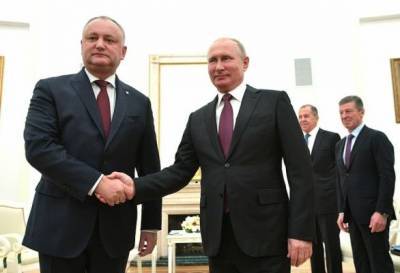 Додон договорился в Москве о новом кредите для Молдавии
