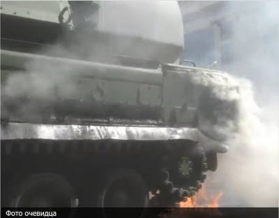 Новейший “Бумеранг” загорелся сразу после Парада Победы в Москве