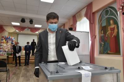 Глава Прикамья принял участие в голосовании по поправкам в Конституцию РФ