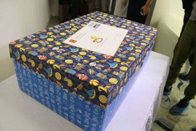 С начала года вручено более трех тысяч трехсот подарков для новорожденных