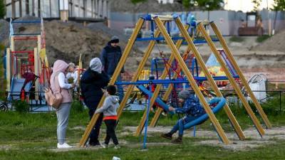 Новый детский парк с европейским оборудованием появился в Чебоксарах