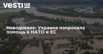 Наводнение: Украина попросила помощь в НАТО и ЕС