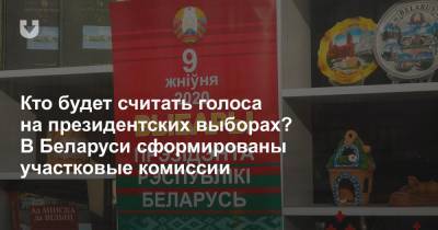 Кто будет считать голоса на президентских выборах? В Беларуси сформированы участковые комиссии