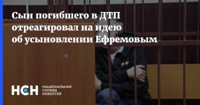 Сын погибшего в ДТП отреагировал на идею об усыновлении Ефремовым
