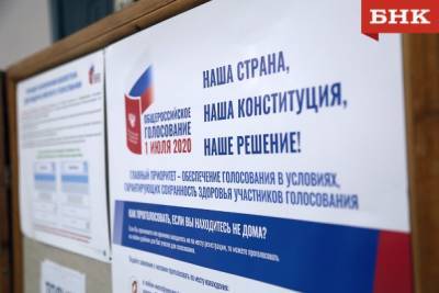 В столице Коми завершился первый день голосования по поправкам в Конституцию РФ