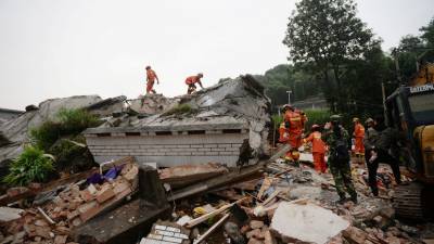 Землетрясение магнитудой 6,4 произошло в Китае