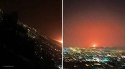 Вспышка на востоке Тегерана была взрывом газа, передают СМИ