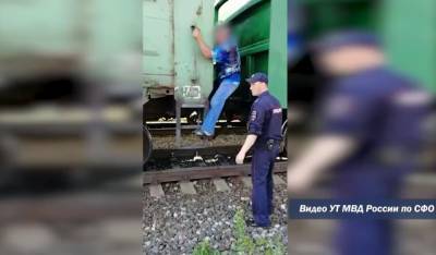 Житель Новосибирска приехал в Кузбасс в вагоне с углём